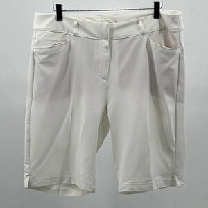 Adidas Ultimate Club Bermuda Golf Shorts in Light Cream - Size 14